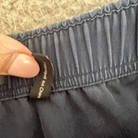 Theory Womens Silk Wide Leg Pants Flowy Pull On Cropped - Picture 14 of 16